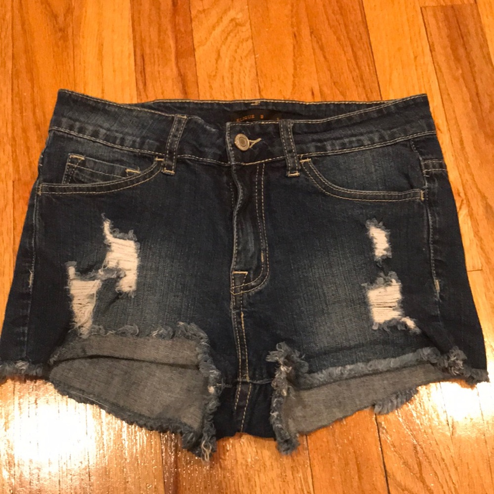 Klique B denim shorts